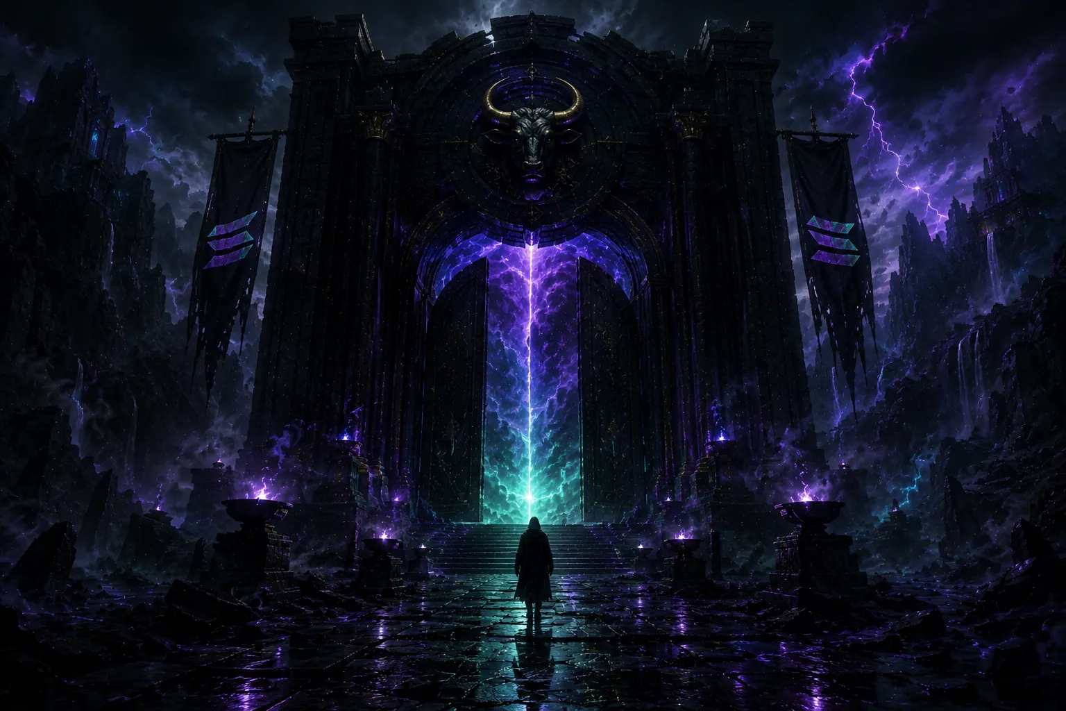 The Solana Gate artwork